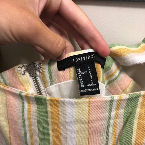 Forever 21 Pastel Striped Dress - Picture 5 of 5